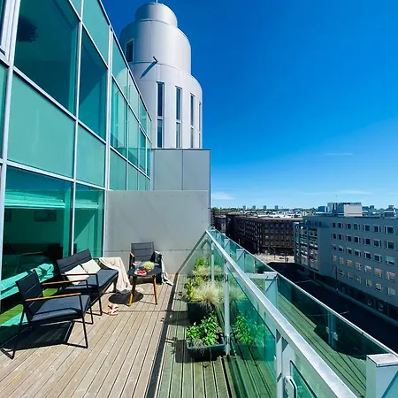 Heart With A Sunny Rooftop Terrace Lägenhet *
